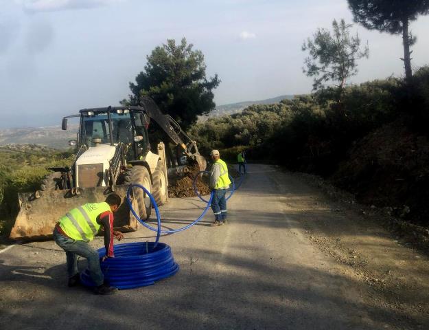 Arsuz da arıza veren şebeke yenilendi