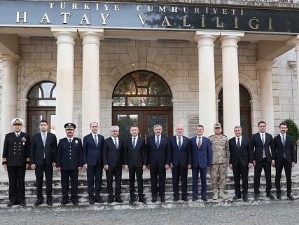 Cumhurbaşkanı Yardımcısı Fuat Oktay Hatay da