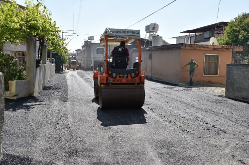 Antakya Belediyesinden yol çalışması