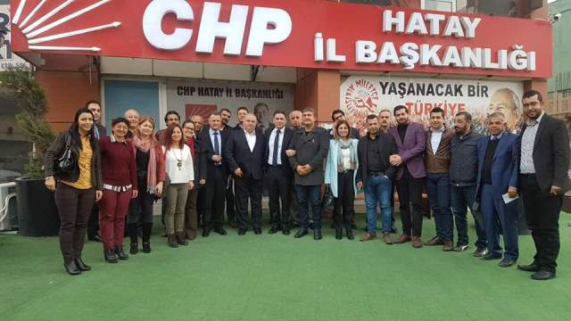 CHP Hatay İl başkanlığı çalışmalarını başlattı 