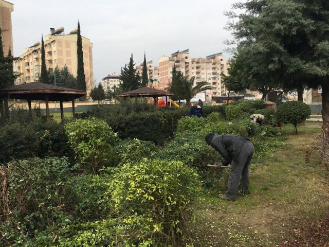 Antakyanın parkları yenileniyor