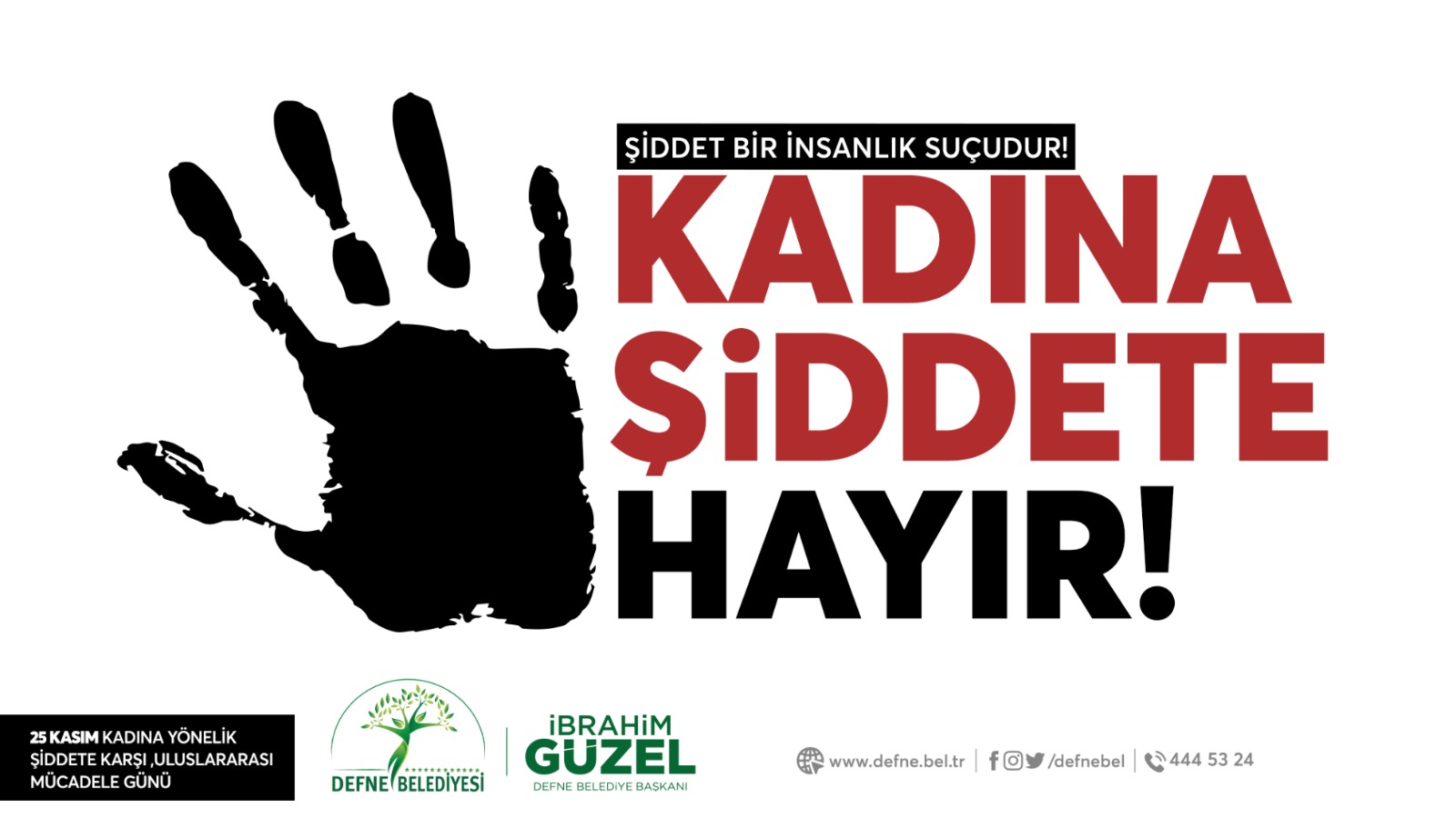 Kadına şiddete dur demeliyiz