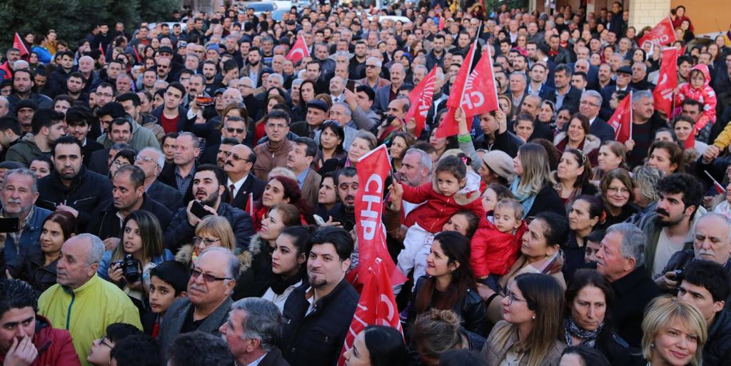 Samandağ da Başkan Savaşa yoğun ilgi