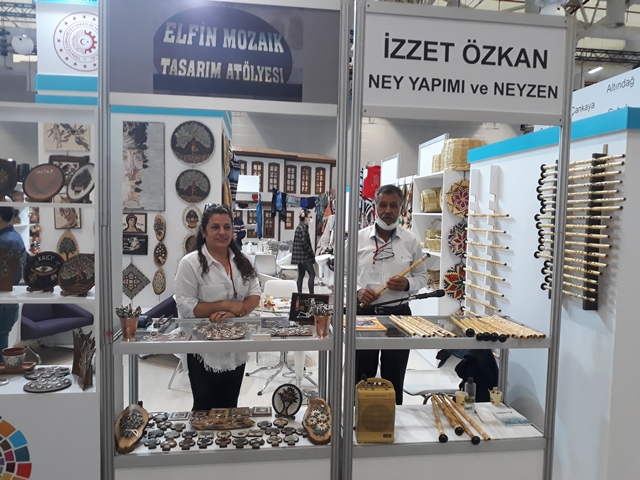 Hataylı sanatçılar craftıstanbul ikinci el sanat fuarına katıldı