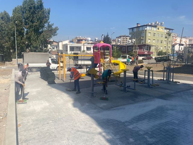 Antakya Belediyesinden Park Medeniyettir sloganı