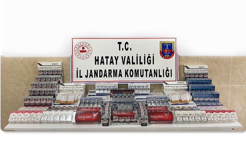 6 bin 510 paket kaçak sigara ele geçirildi