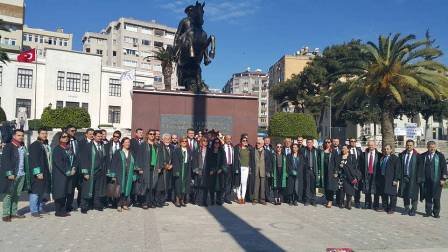 Hatay Barosu Atanın huzurunda