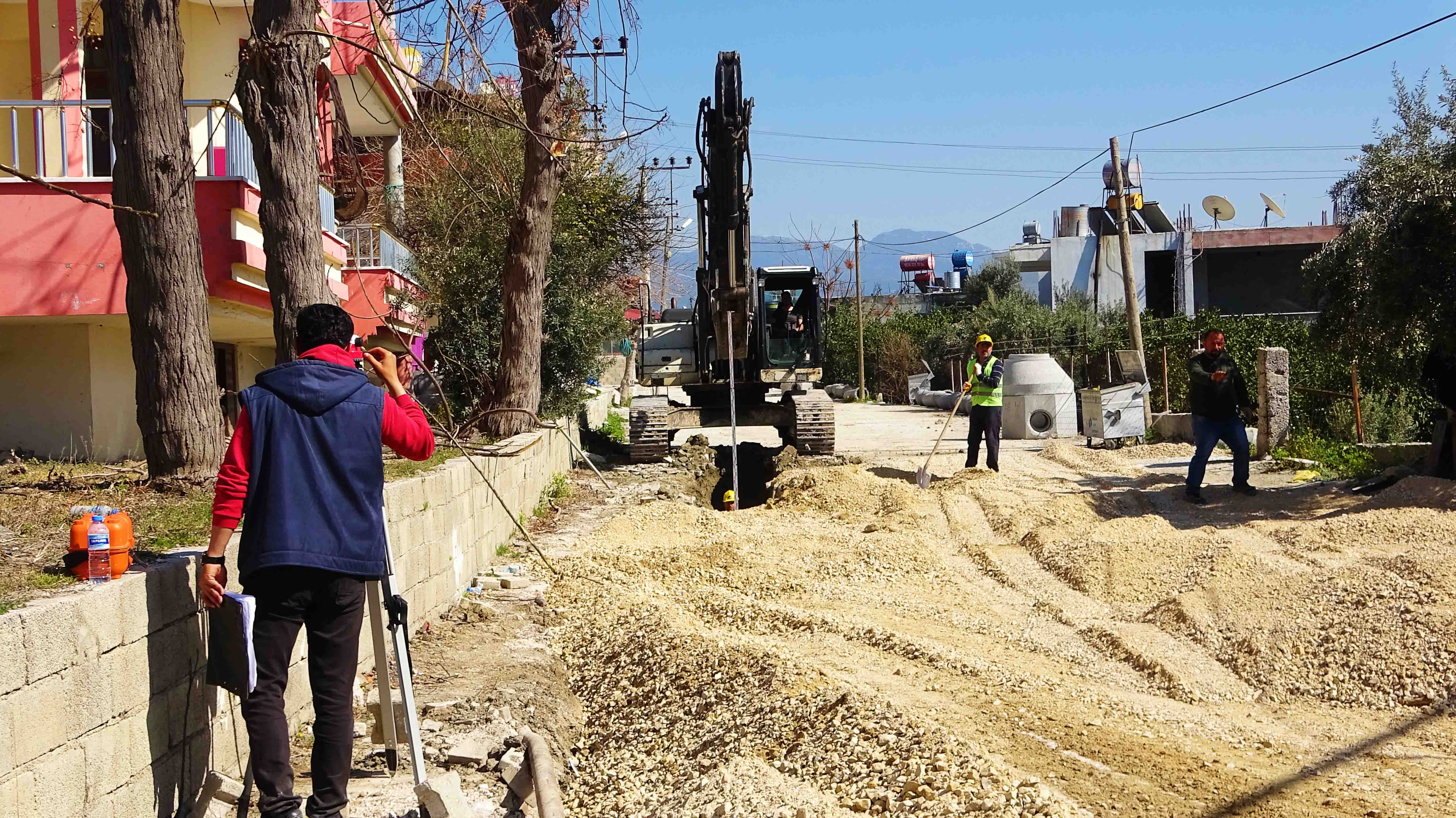 Mağaracıkta alt yapı projesi başladı