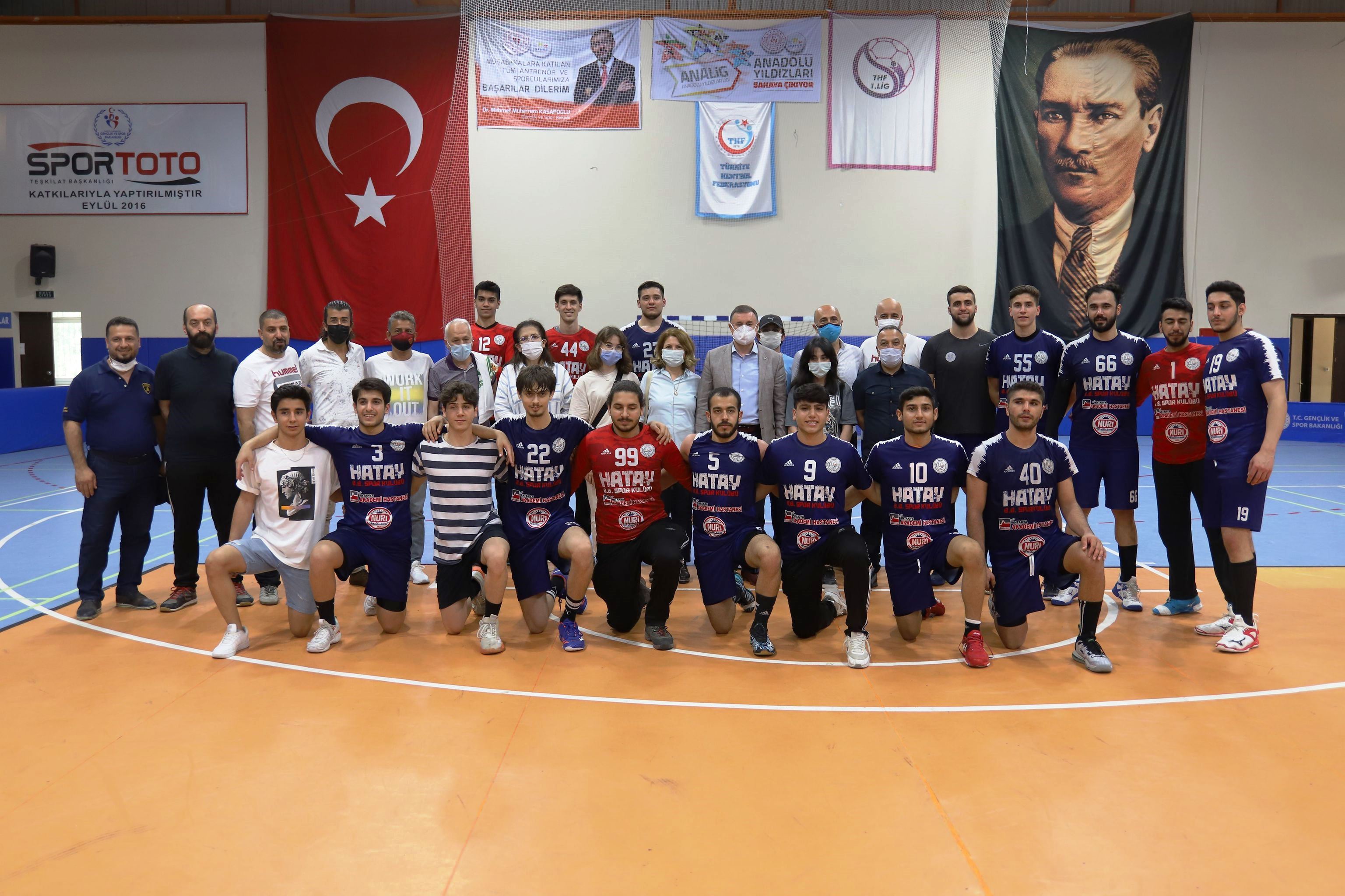 Hatay büyükşehir belediyespordan örnek davranış