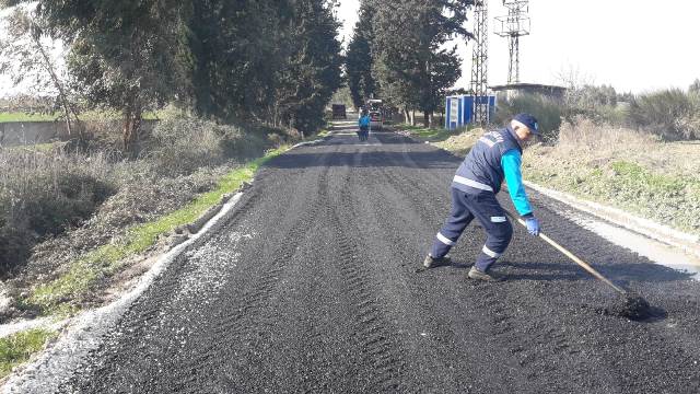 4 mahallenin yolu asfaltlandı