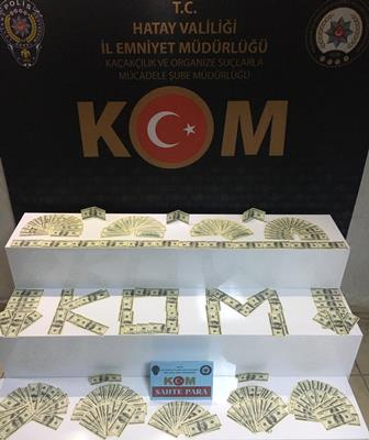 349 Adet sahte 100 ABD doları yakalandı