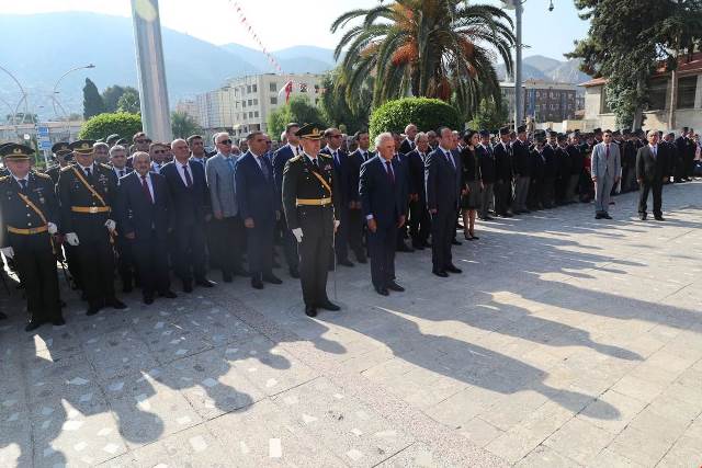 30 Ağustos törenlerle kutlandı