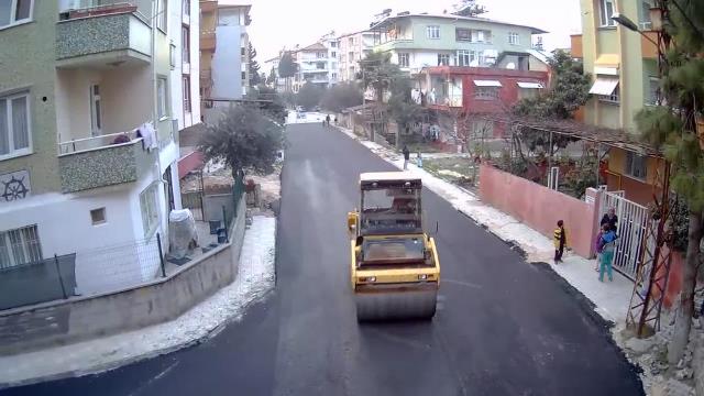 Esenlik Sokak asfalt çalışması tamamlandı