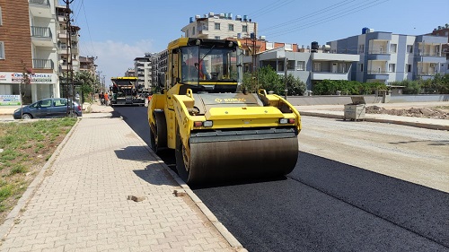 Samandağ ve Reyhanlı’da yol çalışması