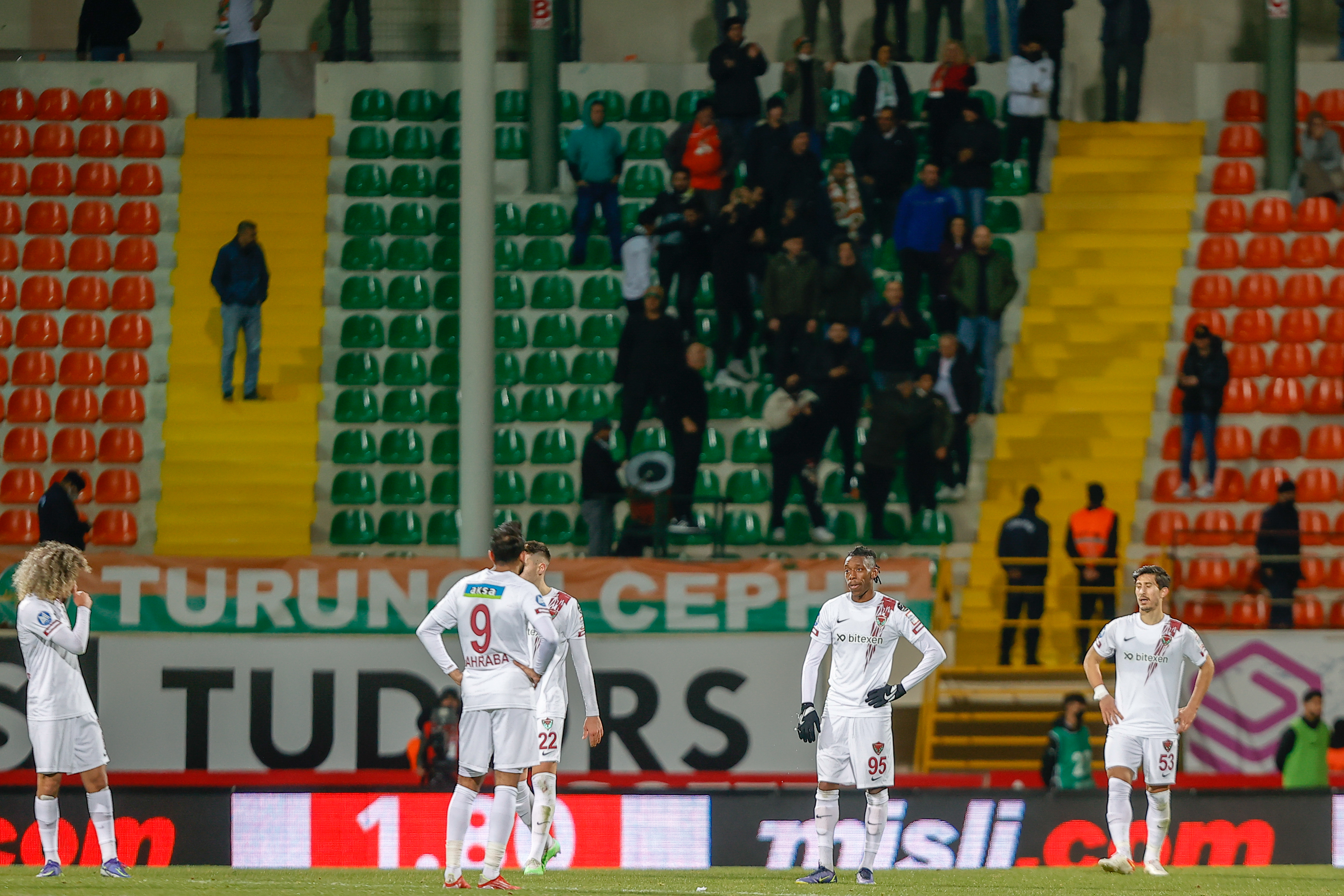 Hatayspor Alanya da hezimete uğradı 