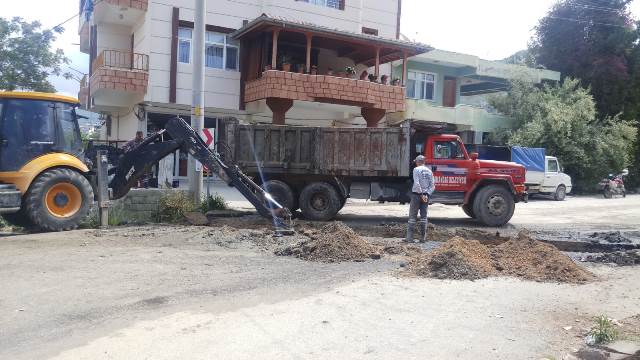 Samandağ da kronikleşen sorun gideriliyor