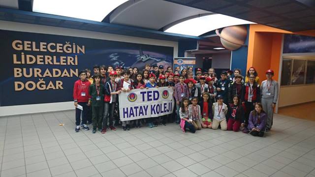 TED Hatay Koleji öğrencileri uzay kampında