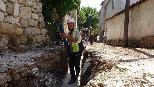 Şenköy içme suyunun 13 kilometresi tamamlandı