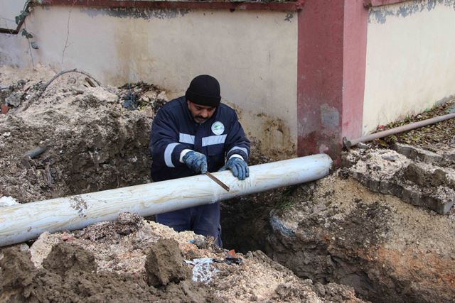 Saraykentte yeni meskenlerin alt yapı ihtiyacı karşılanıyor