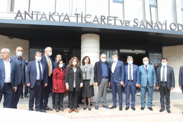 İYİ Parti heyeti ATSO da 