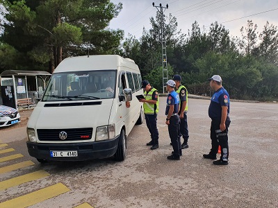 HBB Trafik Zabıtasından jandarma ile müşterek denetim