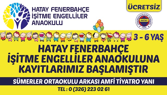 Fenerbahceliler İşitme Engelliler Okulu Öğrencilerini bekliyor