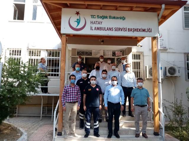 İl sağlık müdüründen ambulans servisi başhekimliğine sürpriz ziyaret