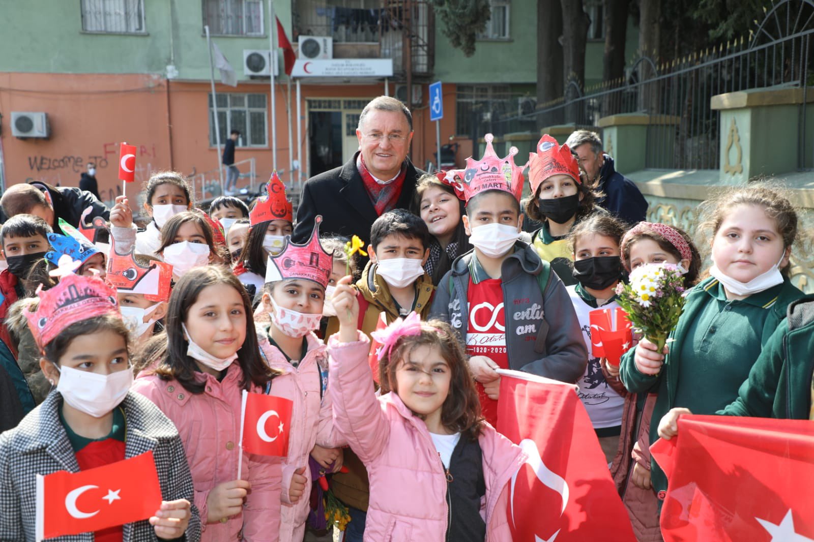 HBB Başkanı Savaş Çanakkale zaferi ve şehitler günü törenine katıldı