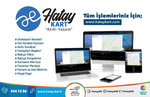 Hatay Kart internet sitesi hayata geçti