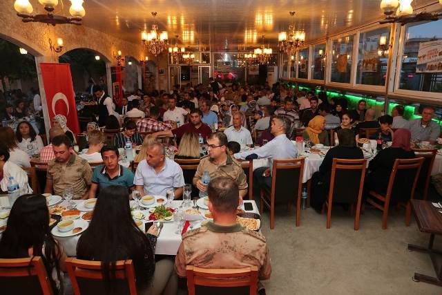 İl Jandarma Komutanlığı iftar yemeği verdi