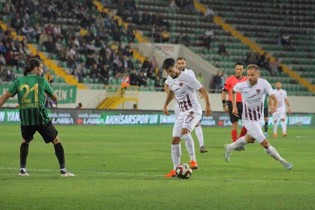 Hatayspor ilk yenilgisini Akhisarda aldı 