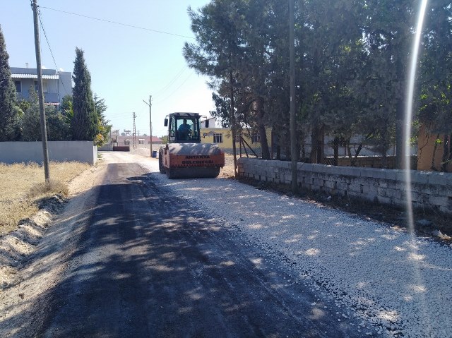 Derince de sathi kaplama çalışması