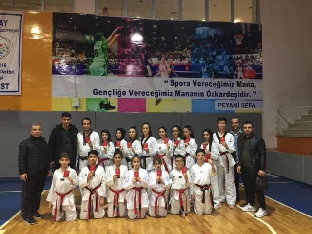 İskenderun Bld spor Taekvondo da iddialı