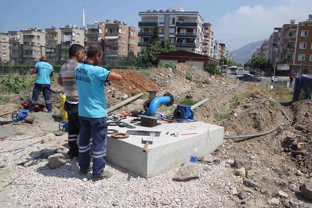 İskenderun da 3 mahallenin içme suyu kapasitesi arttırıldı