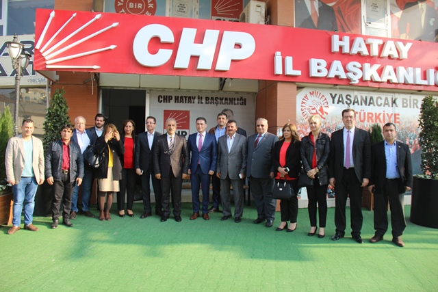 Başkan Nehirden CHP İl başkanı Mullaoğluna hayırlı olsun ziyareti 