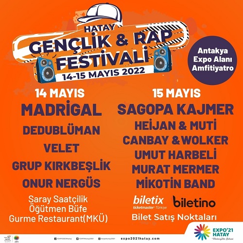 Gençlik Festivali Antakya EXPO alanında