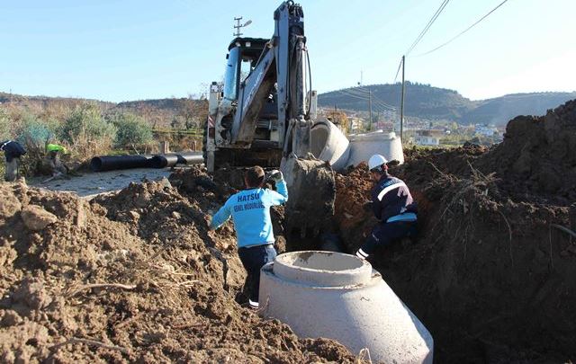 Deplase çalışmaları ile altyapı düzeni sağlanıyor