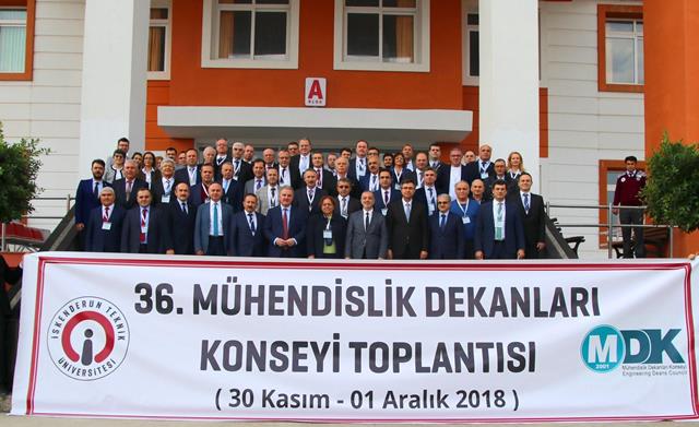 36. Mühendislik Dekanları Konseyi Toplantısı İSTE de Yapıldı