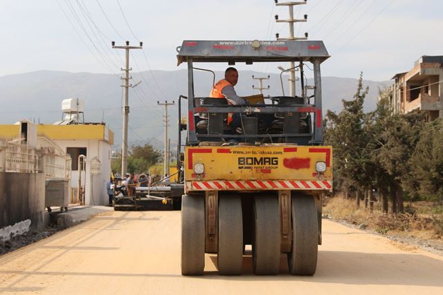 Büyükdalyan Mahallesine beton asfalt