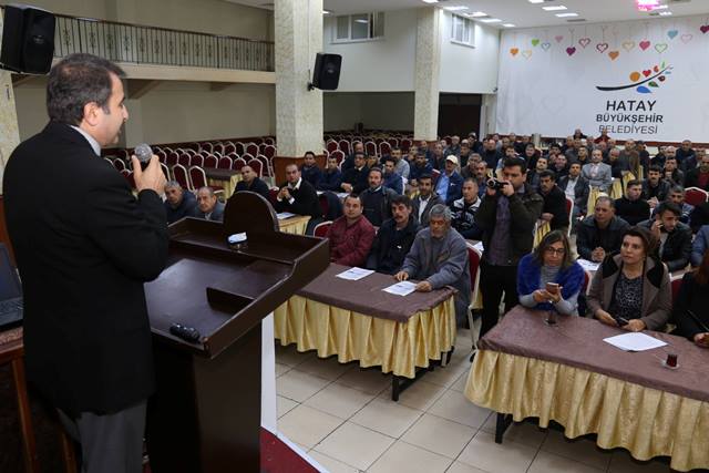 Haşare ile mücadele öncesi eğitim semineri