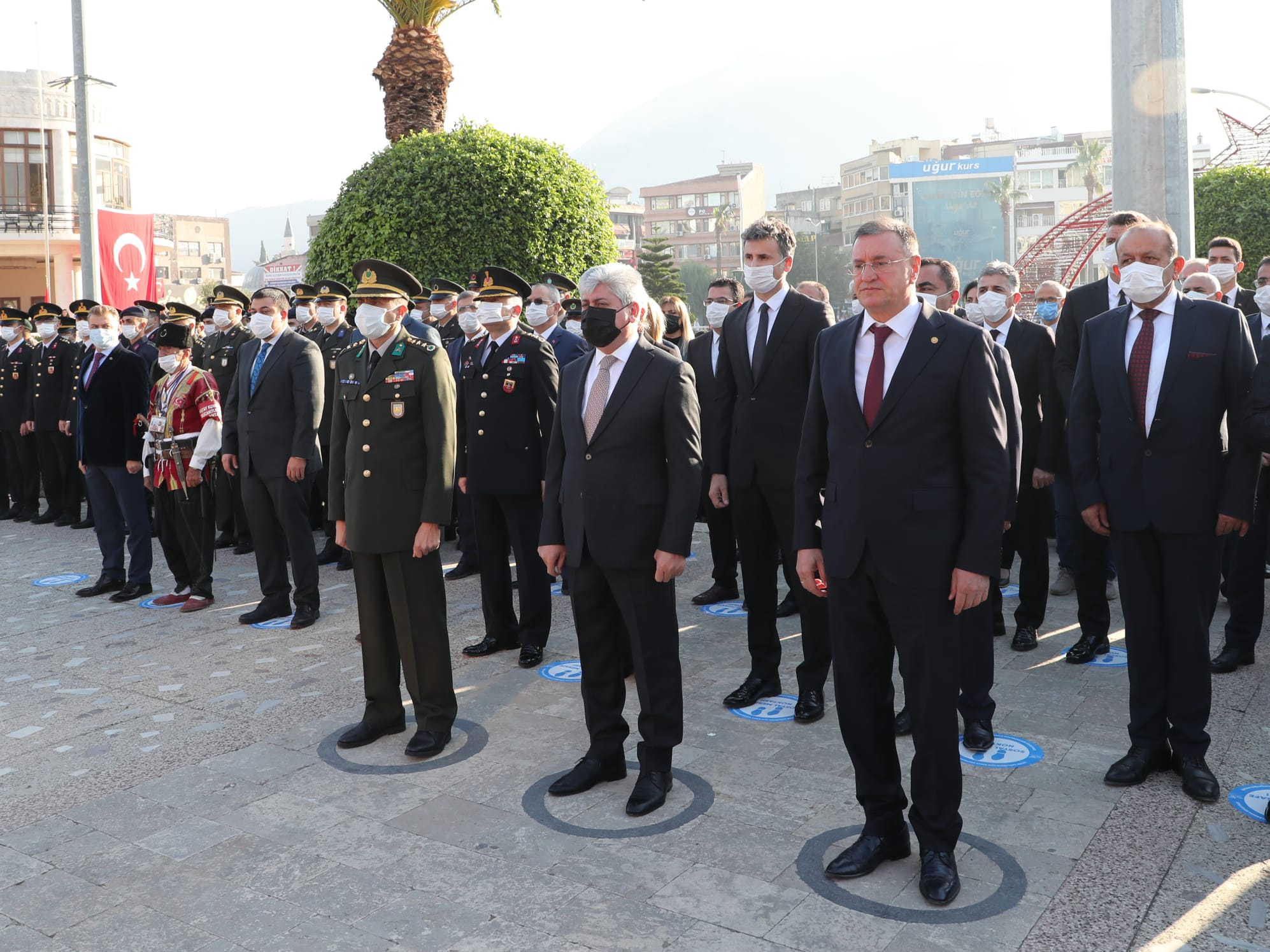 Ulu Önder Atatürk Saygıyla Anıldı