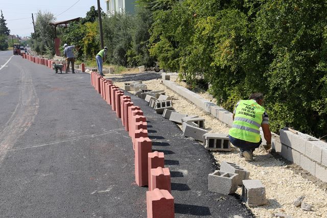 Serinyola beton asfalt ve kaldırım yapılıyor