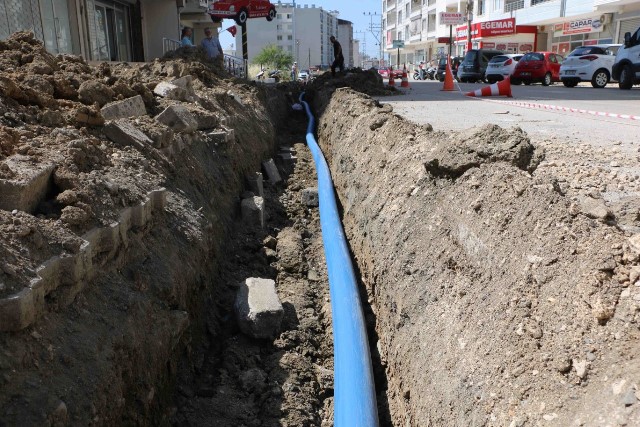 Karaağaçta yeni meskenlerin şebeke ihtiyacı karşılandı