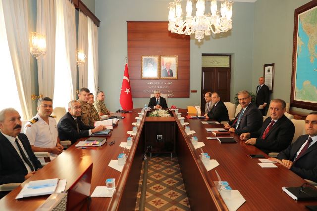 Hatay da Üniversite Güvenliği Koordinasyon Toplantısı