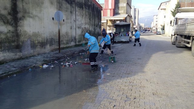 Sanayi Sitesinde kapsamlı temizlik yapıldı