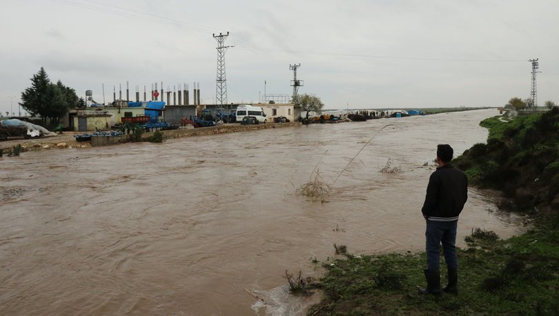 Hatay da baraj suyu tahliyesi için uyarı