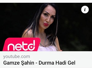 Gamze Şahin’den Durma Hadi Gel klibi