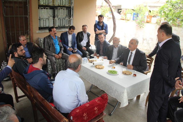 Başkan nehir vatandaşlarla bir araya geldi