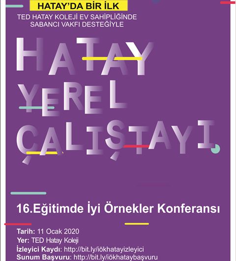 TED Hatay Kolejinde Eğitimde İyi Örnekler Konferansı