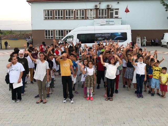 Antakya Bilim Merkezi şenliklerine ilgi gösteriliyor